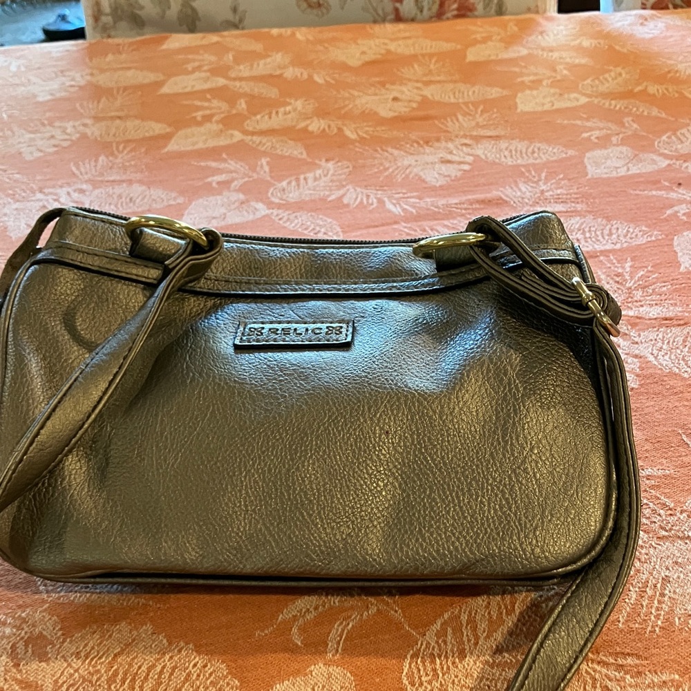 Relic Metallic Bronze Shoulder Crossbody Bag